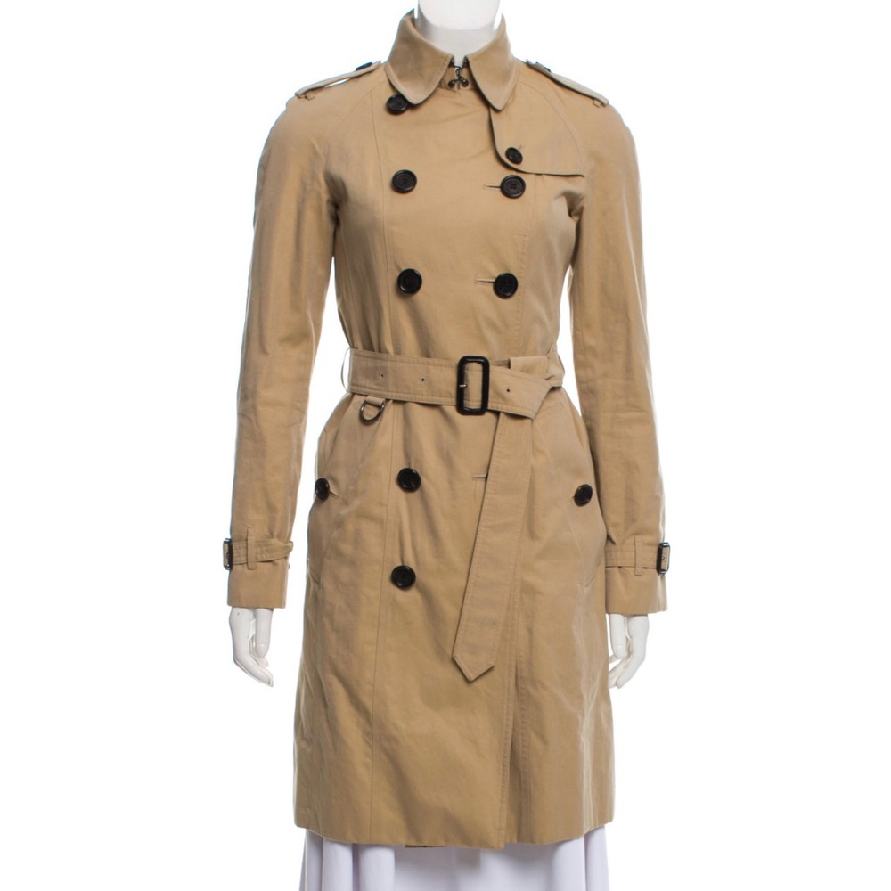 Burberry Tan Trench Coat